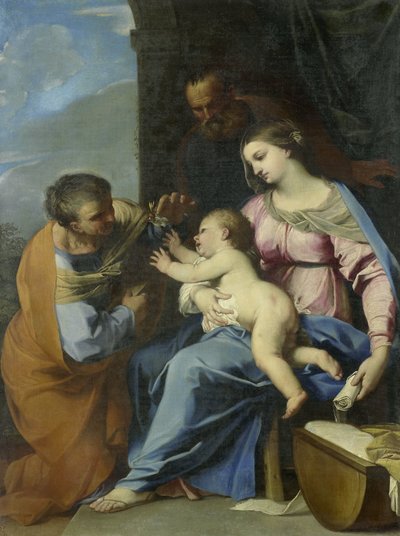 La Sagrada Familia de Raffaello Vanni (attributed to)