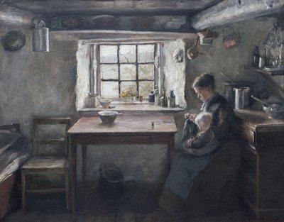 interior de la cocina de Ragnhild Thrane
