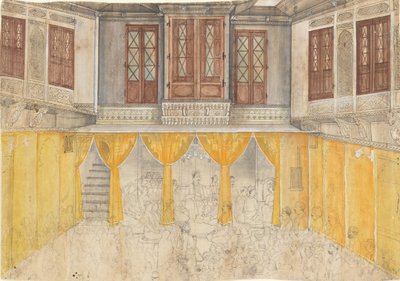 Interior del palacio, ca. 1880-1900 de Ragunath