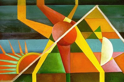El hombre entre el sol y la luna de Raimondo Gambino