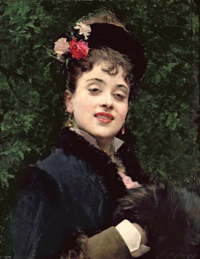 Aline Masson, la modelo del artista de Raimundo de Madrazo y Garreta