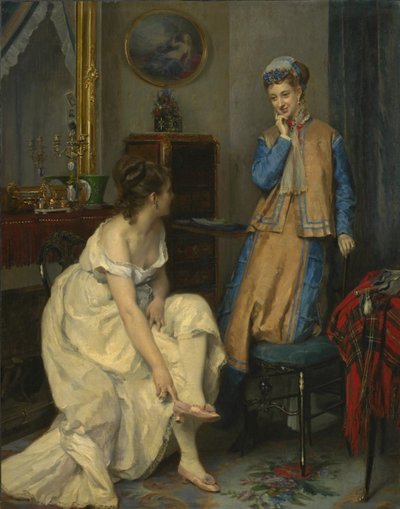 Confidencias, c.1870 de Raimundo de Madrazo y Garreta