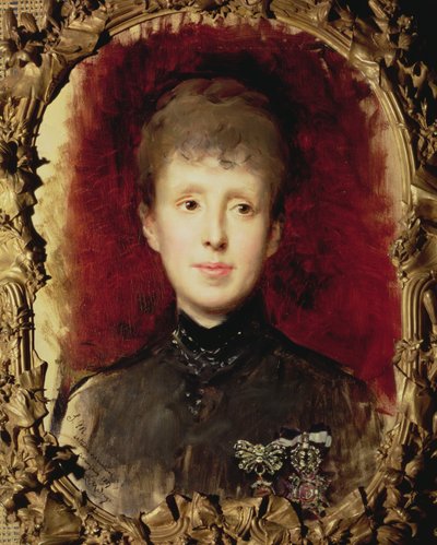 María Cristina de Habsburgo, 1887 de Raimundo de Madrazo y Garreta