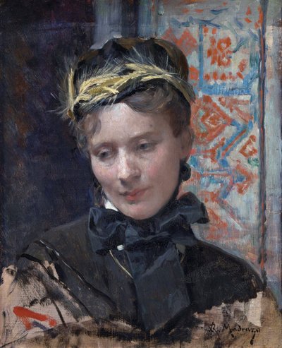 Retrato de una dama de Raimundo de Madrazo y Garreta