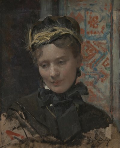Retrato de una dama, 1885-1896 de Raimundo de Madrazo y Garreta