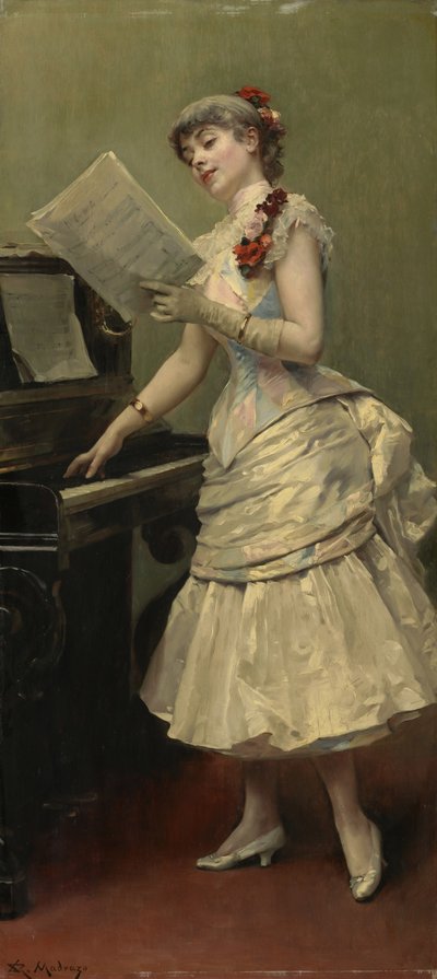 El cantante de Raimundo de Madrazo y Garreta