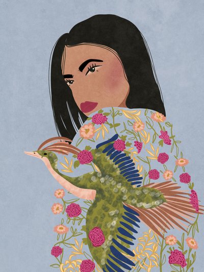 La niña y la grúa de Raissa Oltmanns