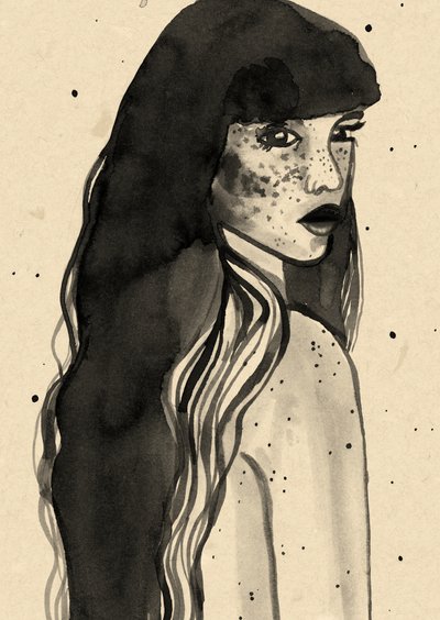 La mujer de pelo largo de Raissa Oltmanns