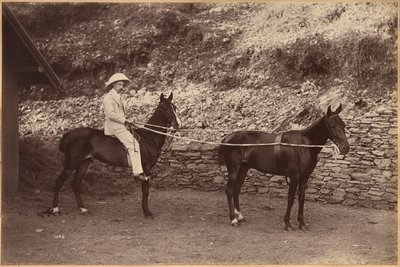 Capitán H. S. Rawhinson (recto) de Raja Deen Dayal