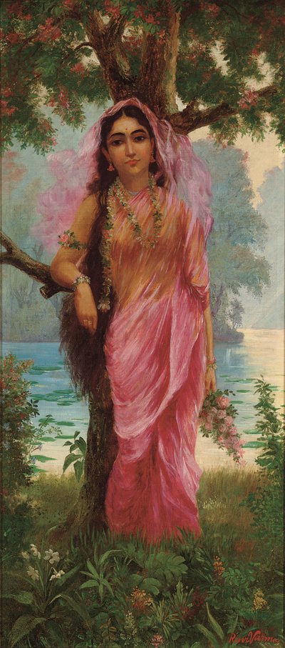 Vasantasena de Raja Ravi Varma