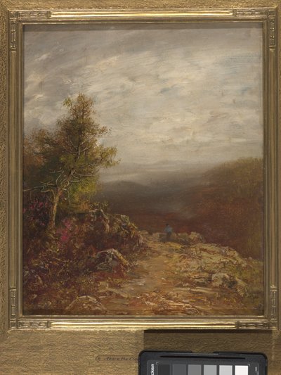 Above The Clouds (óleo sobre lienzo) de Ralph Albert Blakelock