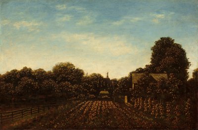 El Jardín del Artista de Ralph Albert Blakelock