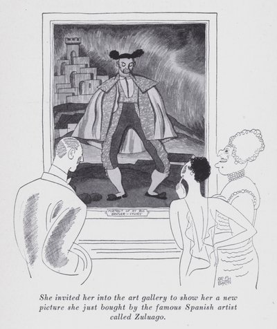 Ilustración para "But Gentlemen Marry Brunettes" de Anita Loos de Ralph Barton