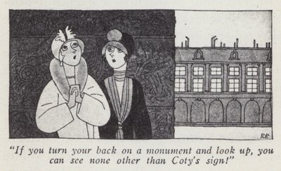 Ilustración para Los caballeros las prefieren rubias de Anita Loos de Ralph Barton