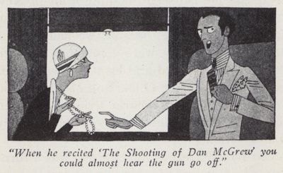 Ilustración para Los Caballeros las Prefieren Rubias de Anita Loos de Ralph Barton
