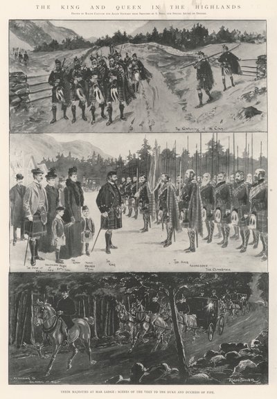 El Rey y la Reina en las Tierras Altas de Ralph Cleaver