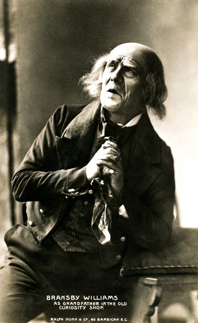 Bransby Williams, actor británico, principios del siglo XX de Ralph Dunn and Co.