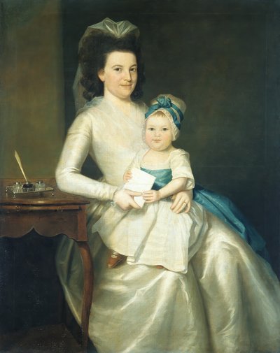 Lady Williams y niño, 1783 de Ralph Earl