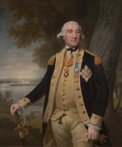 General de División Friedrich Wilhelm Augustus, Barón von Steuben de Ralph Earl