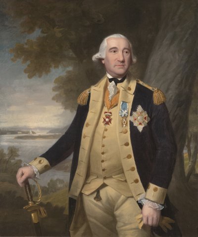 Barón Friedrich Wilhelm Augustus von Steuben de Ralph Earl or Earle