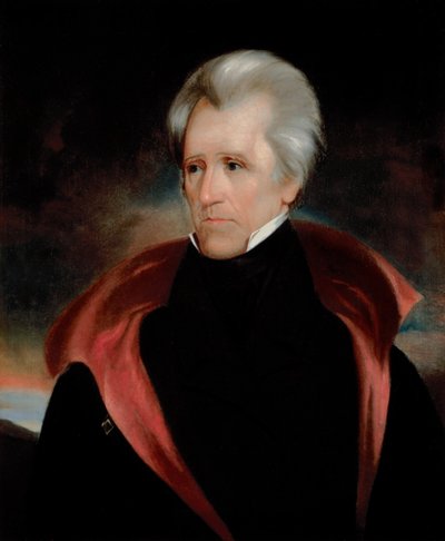 Retrato de Andrew Jackson, c.1837 de Ralph Eleaser Whiteside Earl