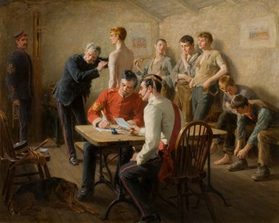 Pasando al Doctor, 1896 de Ralph Hedley