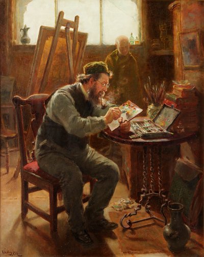 Retrato de Stephen Brownlow, 1892 de Ralph Hedley