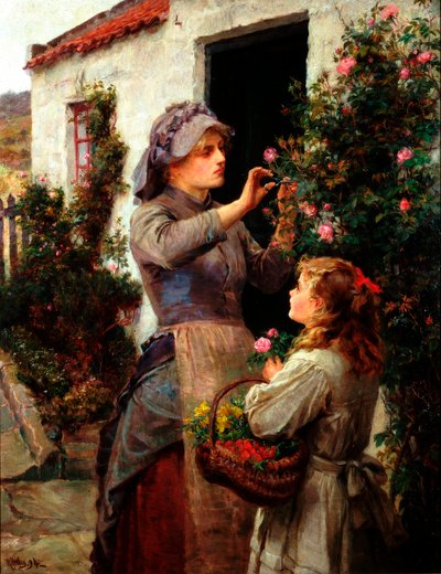 Rosas para el Enfermo, 1894 de Ralph Hedley