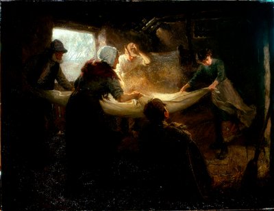 La hoja de aventar, 1898 de Ralph Hedley
