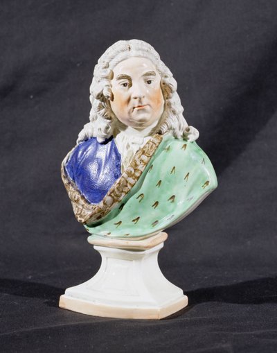 Busto de retrato de Staffordshire de George Frederick Handel (1685-1759) de Ralph Junior Wood