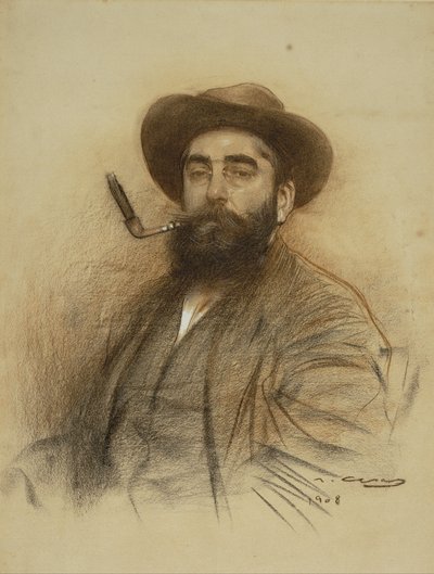 Autorretrato de Ramón Casas