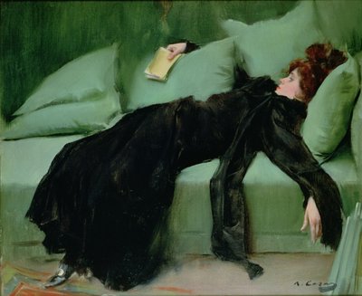 Después del baile (óleo sobre lienzo) de Ramon Casas i Carbo