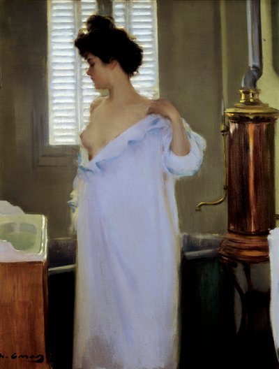 Antes del baño de Ramon Casas i Carbo