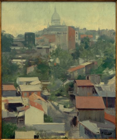 El Sagrado Corazón, Montmartre de Ramon Casas i Carbo