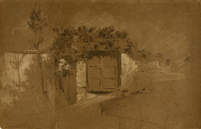 Puerta y pared de Ramon Martí i Alsina