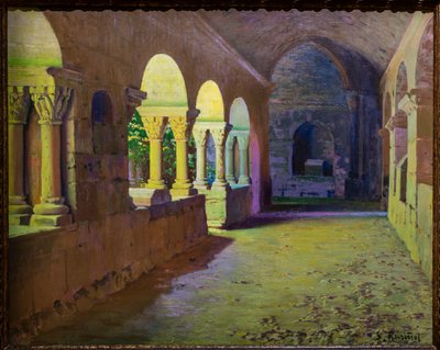 Claustro de San Benet de Bages de Ramon and Rusinol Santiago (1861 1932) Casas