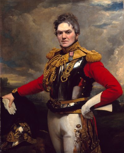 Capitán Alexander McInnes, 2º Guardias de Vida, c.1821 de Ramsay Richard Reinagle