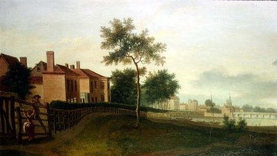 El Támesis desde Battersea de Ramsay Richard Reinagle