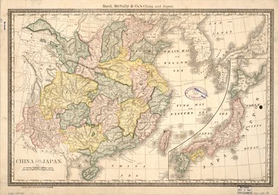 China y Japón LOC 2006458430 de Rand McNally and Company
