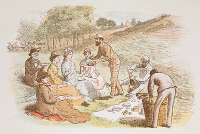 Un picnic. de Randolph Caldecott