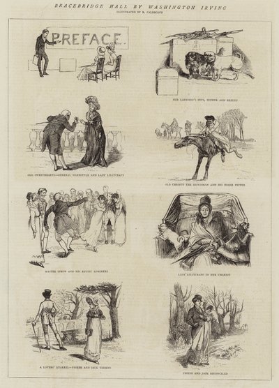 Bracebridge Hall por Washington Irving de Randolph Caldecott