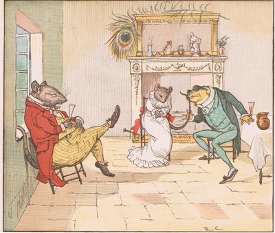 Por favor, Sr. Rana, ¿nos cantará una canción? de Randolph Caldecott