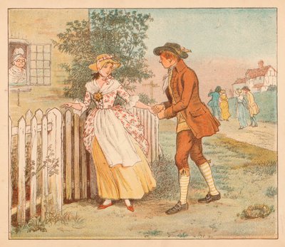 ...Algunos se demoraron en el camino, c1885, 1934 de Randolph Caldecott