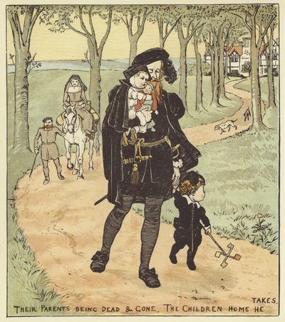 Los niños en el bosque de Randolph Caldecott