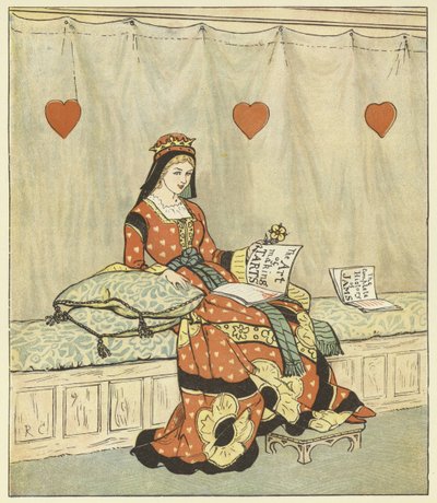 La reina de corazones de Randolph Caldecott