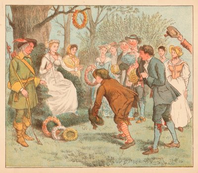 ...fueron a un cenador..., c1885, 1934 de Randolph Caldecott