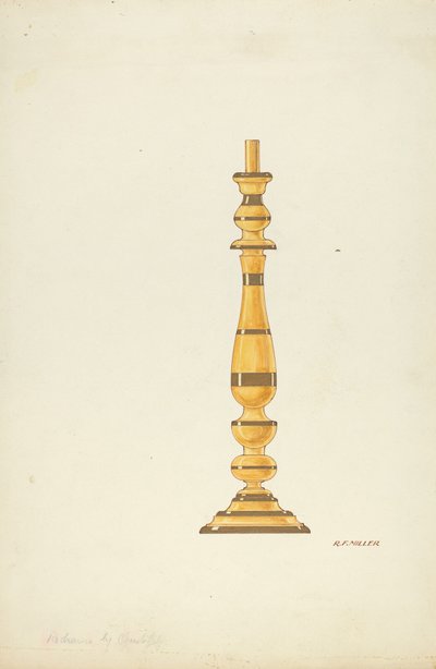 Candelabro de Randolph F. Miller and Cornelius Christoffels