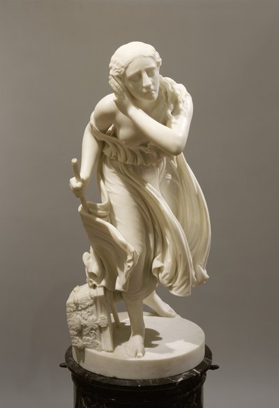 Nydia, La niña ciega de Pompeya, c.1888 de Randolph Rogers