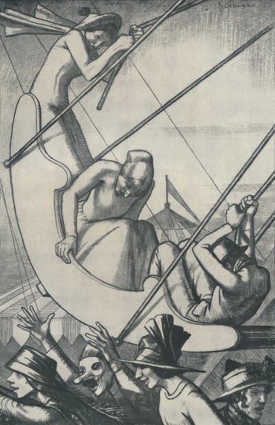 Día festivo - Los columpios de Randolph Schwabe