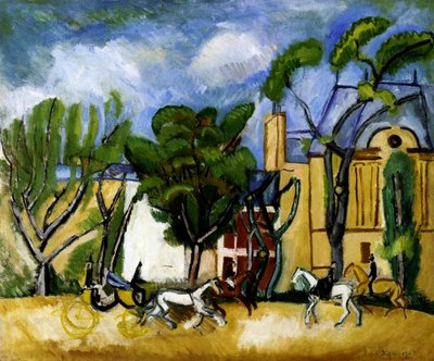 Bosque de Boulogne de Raoul Dufy